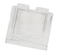 LUCKDANO Boîte d'économie d'argent, Boîte Monétaire Claire 'Argent Rectangulaire 'économie ' ' de Construction en Plastique Transparent Conception de Blocs de Construction pour Les Filles pour
