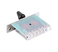 LUCKDANO Bouton de Commande de Commutateur de Pot à 5 Voies pour Guitare électrique - Sélecteur de Micros de Haute qualité pour Guitares électriques - Installation Facile et Fonctionnement Fluide