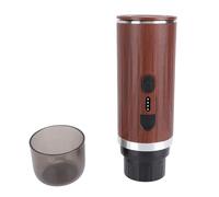 LUCKDANO Cafetière Portable électrique de Voyage, Cafetière sans Fil, Extraction 20 Bars, 7500 MAh, Rechargeable par USB, avec Réservoir D'eau en Acier Inoxydable 304