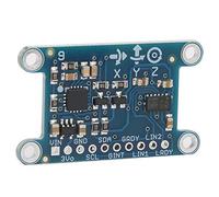 LUCKDANO Capteur d'accéléromètre, Module électronique Capteur électronique 3axis Gyroscope Accélération de la Carte de Champ Magnétique 35V 9DOF Le Module de avec des Broches Peut Obtenir 9 Types