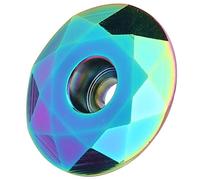 LUCKDANO Capuchon Supérieur de Potence de Vélo de Montagne en Alliage D'aluminium, Couvercle titanisé, Accessoires de Modification, Usinage CNC de Précision, Couleur Or, (Capot supérieur coloré avec