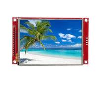 LUCKDANO Carte Pilote LCD, Module D'affichage LCD TFT Couleur 3,2 Pouces, avec Prise de Carte Mémoire, pour Interface SPI (avec Le Toucher)