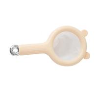 LUCKDANO Casque à Jus Après le Jus, Passoires à Tamis à Mailles Fins pour la Cuisine Filtre à Mailles Fines Spatio à Maillage Fin pour la Cuisine à Domicile (Beige)