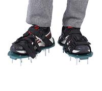 LUCKDANO Chaussures Aérateur de Pelouse, Herbe Aerator Aerator Shoes for Lawn Soil Lossing Chores à Pointes Outil de Jardinage, 1 Paire de Sandales Aérateur de Pelouse, Chaussures à Pointes. (4