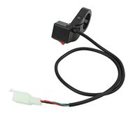 LUCKDANO Commutateur de Commande de Guidon 3 Vitesses 3 22 Mm pour Vélo électrique et Moto - Haute sensibilité et Conception Durable - Installation Compacte pour VTT, Scooters, Vélos de Rue