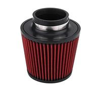 LUCKDANO Cône D'admission de Filtre à Air à Haute Performance Universel avec une Conception en Couches en Coton huilé Spécial pour une Puissance et une Accélération Accrues S'adaptent (76MM)