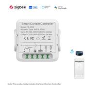 LUCKDANO Contrôleur de Rideau Intelligent | Module de Commutateur Intelligent WiFi | Fonction de Commande Vocale et de Synchronisation | Parfait pour la Maison, l'hôtel et le Bureau | Compatible