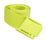 LUCKDANO Courroie de Plongée, Courroie de Poids de Poids de Plongée avec Nylon de Boucle en Plastique pour, en Apnée et Libération (YELLOW)