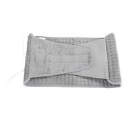 LUCKDANO Coussin Chauffant électrique pour Soulager les Maux de Dos, 10 Niveaux de Température Réglables de 38 °C à 60 °C avec 4 Réglages de Minuterie et Grande Zone de Chauffage (Prise UE 220-240V)