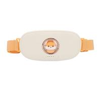 LUCKDANO Coussin Chauffant Menstruel avec Masseur Vibrant - Ceinture électrique pour Soulager les Crampes Menstruelles - 4 Réglages de Température Réglables, Vibration Haute Fréquence, Conception