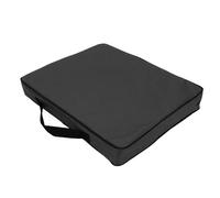 LUCKDANO Coussin de Stade Imperméable et Confortable, Coussin de Stade Portable pour Camping en Plein Air, Kayak, canoë, Tissu Oxford 42 X 35 X 7 Cm (Black)