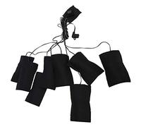 LUCKDANO Coussins Chauffants électriques USB, Tissu Doux intégré, Matériau Chauffant en Fibre D'isolation Thermique avec 3 Vitesses de Température Réglables pour Vestes, Gilets, C