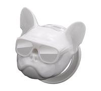 LUCKDANO Couvercle de Démarrage du Moteur Couvercle de Bouton de Démarrage de Voiture Toucher Confortable Forme Mignonne Accessoires d'allumage Intérieur Automatique Universels pour Véhicule - Noir