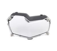 LUCKDANO Couvercle de Protection de Calandre de Phare de Moto Transparent, Protecteur de Phare Avant en Acrylique Transparent de Remplacement pour F750GS F850GS 2018-2024