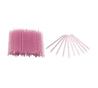 LUCKDANO Crystal Cuticle Sticks 100 Pièces Jetables Repousse-cuticules à Ongles Bâtons de Soin des Ongles à Double extrémité Outil de Manucure et de Pédicure Professionnel pour Maquilleurs et