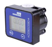 LUCKDANO Débitmètre Eau Bleu Écran LCD Compteur de Carburant en Alliage d'aluminium de Haute Précision / 2" pour la Mesure de l' - avec des Lectures Claires, adapté aux Liquides à Haute viscosité
