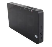 LUCKDANO Décibelmètre Mural Sonomètre Numérique Mural avec écran LCD, Mesure DB, Alimentation USB, Idéal pour une Utilisation à la Maison et au Bureau