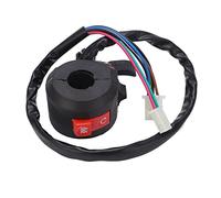 LUCKDANO Démarrage ATV 7 Fils 22mm Guidon côté Gauche Interrupteur de Lumière de Démarrage Levier de Starter pour PIT PRO Trail Dirt Quad Bike et ATV