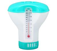 LUCKDANO Dispensateur Flottant de Grande capacité Spa Chimique à Remous avec Thermomètre 30-120 ℉ pour la Fontaine de Piscine