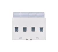 LUCKDANO Dispositif de Protection Contre Les Surtensions AC 420 V | Parafoudre 4P 40KA | Protecteur Anti-Tonnerre Domestique | Installation Facile sur Rail DIN