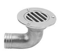 LUCKDANO Drain de Plancher, Pont de Plancher du Bateau Drain de Pont de de Sol de Sol en Acier Inoxydable Haute Performance pour Le du Bateau (38 mm)
