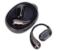 LUCKDANO Écouteurs Bluetooth avec Traduction Bidirectionnelle, Prend en Charge 144 Langues, Utilisation en Voyage et au Travail, Noir. (Black)