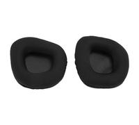 LUCKDANO Écouteurs d'écouteurs, Coussins d'oreille Remplacement des Coussinets 'Oreille de Casque avec Un Maillage Respirant 2pcs pour l'isolement du Bruit (Black)