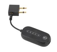 LUCKDANO Émetteur Bluetooth 5.4 Récepteur émetteur Bluetooth 5.4 - Adaptateur d'avion 2 en 1 avec Support pour 2 écouteurs - Adaptateur sans Fil AUX 3, Mm pour TV, Vol, Voiture et