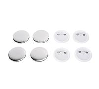 LUCKDANO Ensemble de 100 Couvertures Arrière de Badges, Ensemble d'outils de Bricolage, Conception Antirouille en Alliage scellé, adapté aux Vacances, aux Cadeaux d'anniversaire et aux événements