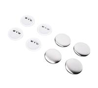 LUCKDANO Ensemble de 100 Couvertures Arrière de Badges, Ensemble d'outils de Bricolage, Conception Antirouille en Alliage scellé, adapté aux Vacances, aux Cadeaux d'anniversaire et aux événements