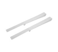 LUCKDANO Ensemble de 2 Porte-pages en Acrylique Transparent pour Pupitre - Clips de Page Durables pour Musiciens, Protège les Partitions du Vent, Parfait pour les Recettes et les conférences.