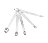 LUCKDANO Ensemble de Mini Cuillères à Mesurer-5 Pièces Cuillère à Mesurer en Acier Inoxydable, Essentiel de Cuisine pour des Mesures Précises de Cuisson et de Pâtisserie