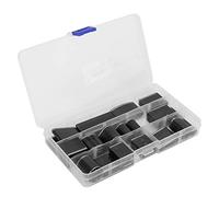 LUCKDANO Ensemble de Punch Creux, Outil d'Outil de Poinçon en Cuir en Cuir de Punch avec Boîtier de Rangement 39pcs en Acier en Alliage pour l'artisanat de Bricolage Fait à la Main
