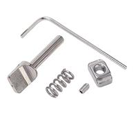 LUCKDANO Ensemble de Vis à Ailettes en Acier Inoxydable, Vis à Ailettes de Planche avec Joint à clé Longboard de Surf de Surf Ensemble de à Aileron Longboard à Aileron à