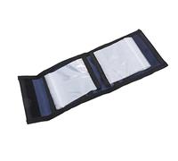 LUCKDANO Étui de Transport de Pêche à 10 Poches, étui Portefeuille pour Leader de la Pêche à la Mouche, Sac de Rangement pour Tippet, Accessoires de en Tissu Oxford