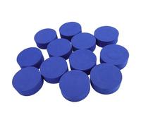 LUCKDANO Fer à Friser éponge Bleu en Forme de C, Outil de Coiffure Chaleur, Choix Parfait pour la Coiffure Quotidienne, Paquet de 12