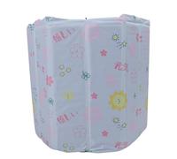 LUCKDANO Grande Baignoire Pliable Baignoire Pliante Portable/Relaxante Adaptée aux Adultes et aux Enfants, Toute l'année. 80x65cm / 31,5x25,6 Pouces (80 cm)