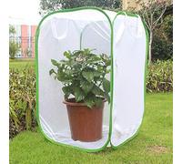 LUCKDANO Grande Cage d'élevage de Papillons Pliable, Portable et Respirante - en Polyester de Haute qualité pour Une Libération Facile des Insectes, Empêche Les Mouches des Fruits d'entrer,