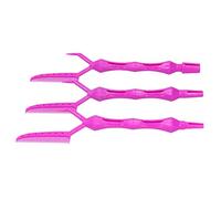 LUCKDANO Hair Perm Peigne Positionnement des Cheveux Permanente Teinture de Peigne Ensemble Outil de Style pour le Salon (PURPLE)