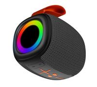 LUCKDANO Haut-Parleur Bluetooth Portable Bluetooth 5.3, Système Audio sans Fil 5 W pour Les Fêtes à la Maison, Les Aventures en Plein Air et Les Plaisirs à la Plage