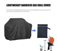 LUCKDANO Housse de Barbecue Robuste 210D Imperméable et Résistante aux Déchirures avec Cordon de Serrage Réglable - Portable et Légère pour Une Utilisation en Extérieur (XXL)