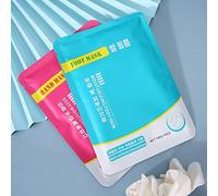 LUCKDANO Hydratant Main Pied Exfoliant Peau Morte Élimination des Callosités Réparation de la Peau Soin Hydratant des Mains pour Sèche et Rugueuse Jaune Foncé Sérum Végétal (2 paires de frères et