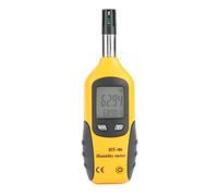 LUCKDANO Hygromètre Numérique avec Point de Rosée et Fonction d'ampoule Humide, Compteur d'humidité et de Température de Haute Précision pour Utilisation en Laboratoire, Conception Compacte avec
