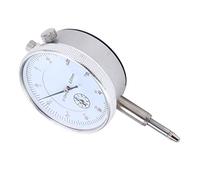 LUCKDANO Indicateur à Cadran Mécanique de Haute Précision - Jauge à Cadran de Type Pointeur en Acier Inoxydable pour une Mesure Précise des Instruments, Précision de 0,01 Mm (0-10mm)