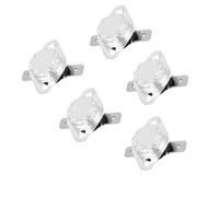 LUCKDANO Interrupteur de Thermostat de 5 PCS KSD301 15A Contrôle de Température Fermée pour Les Appareils électroménagers (150℃)