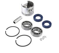 LUCKDANO Kit de Joint d'huile de Roulement de Segments de Piston Ms 170, 37mm, Compatible avec 017 MS170 - Pièces de Rechange Durables de Haute qualité
