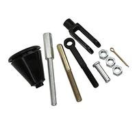 LUCKDANO Kit de Remplacement de Tige de Maître-cylindre Réglable Manuellement pour GM 1950-1970, Accessoires 10 Pièces, Ensemble de Chape et d'oeillets Faciles à Installer