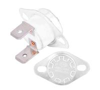 LUCKDANO KSD302 Interrupteur Thermique Normalement fermé de Haute Précision, AC250V 16A, adapté à Divers Réglages de Température, Conception Fiable et Stable, Compact et léger. (80℃)