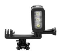 LUCKDANO Lampe de Plongée Suptig Cette Lampe de Remplissage Sous-marine à LED Est Conçue pour les Aventures en Plein Air et Est Compatible avec 4/3+/3/2/1 et d'autres Caméras d'action. Il étanche