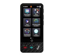 LUCKDANO Le Traducteur de Langue Portable M50 Prend en Charge la Traduction Vocale de 142 Langues, la Traduction Hors Ligne et l'explication Instantanée des Enregistrements Texte/Photo/Audio. Il